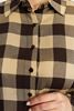 Picture of CURVY GIRL CASUAL CHEQUERED SHIRT